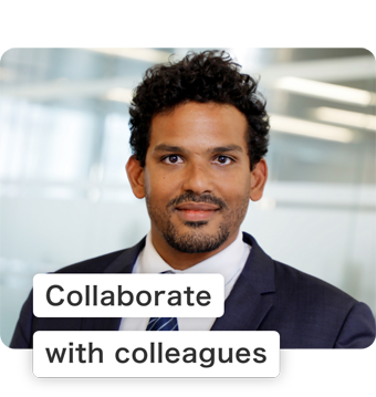 Collaborate with colleagues