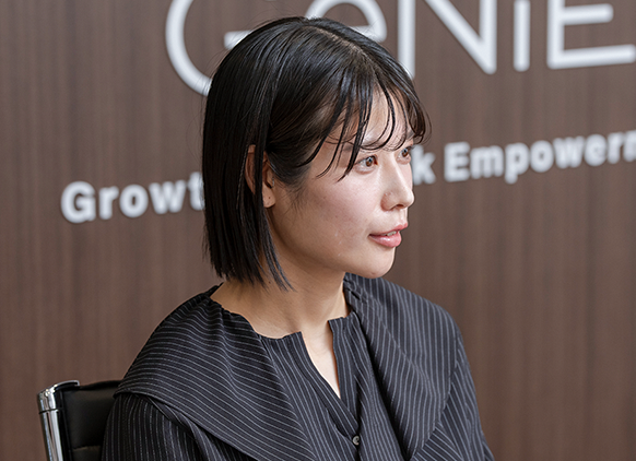 GeNiE株式会社 事業企画部 横溝 優さん
