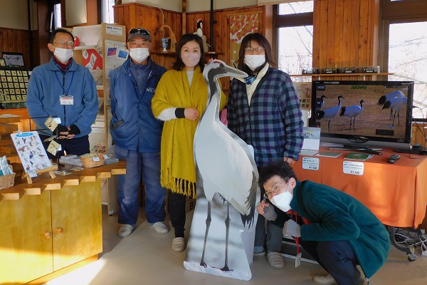 国の天然記念物「タンチョウ」を絶滅から守る活動