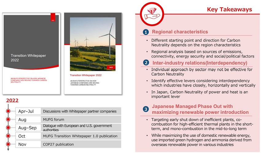 MUFG Transition White Paper