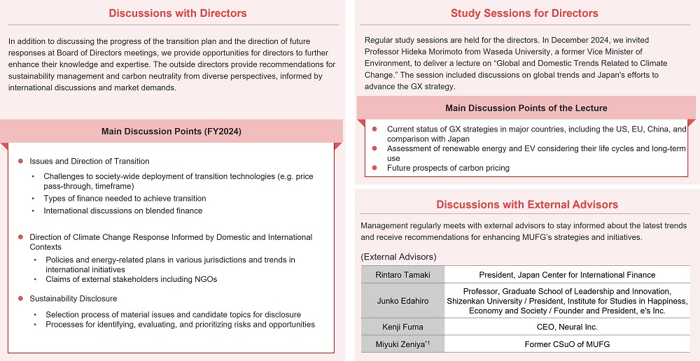 Director Skills Matrix/External Advisors