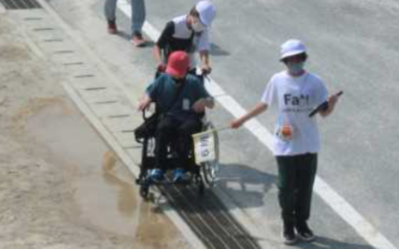 Experience of moving in a wheelchair
