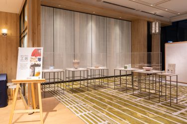 KOGEI Art Fair Kanazawa 2023の作品展示の様子