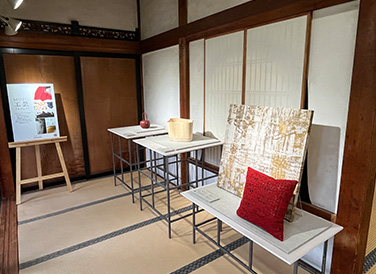 作品展示の様子