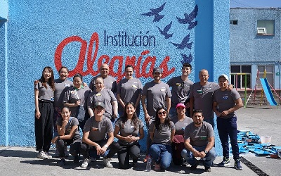 慈善施設の環境整備（メキシコ）