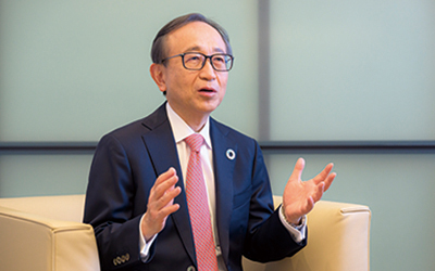 統合報告書社長メッセージ