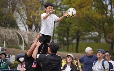 ラグビー体験会