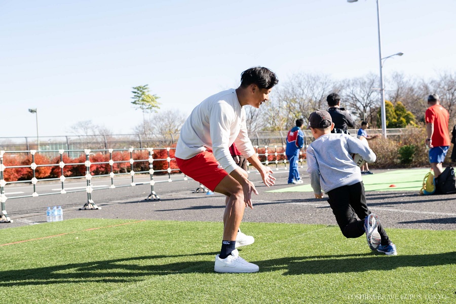 MUFG ONE PARK ラグビー体験会