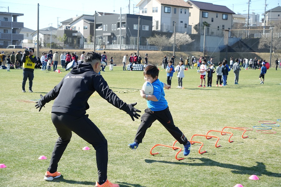 MUFG ONE PARK ラグビー体験会